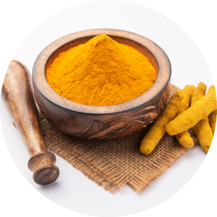 Organic turmeric powder