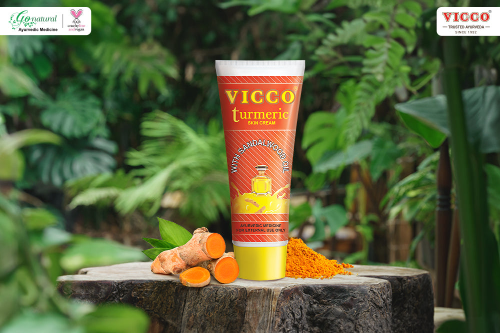 Oily Skin problem? Say Goodbye with Vicco Turmeric Skin Cream: Natural Way to a Shine-Free Complexion