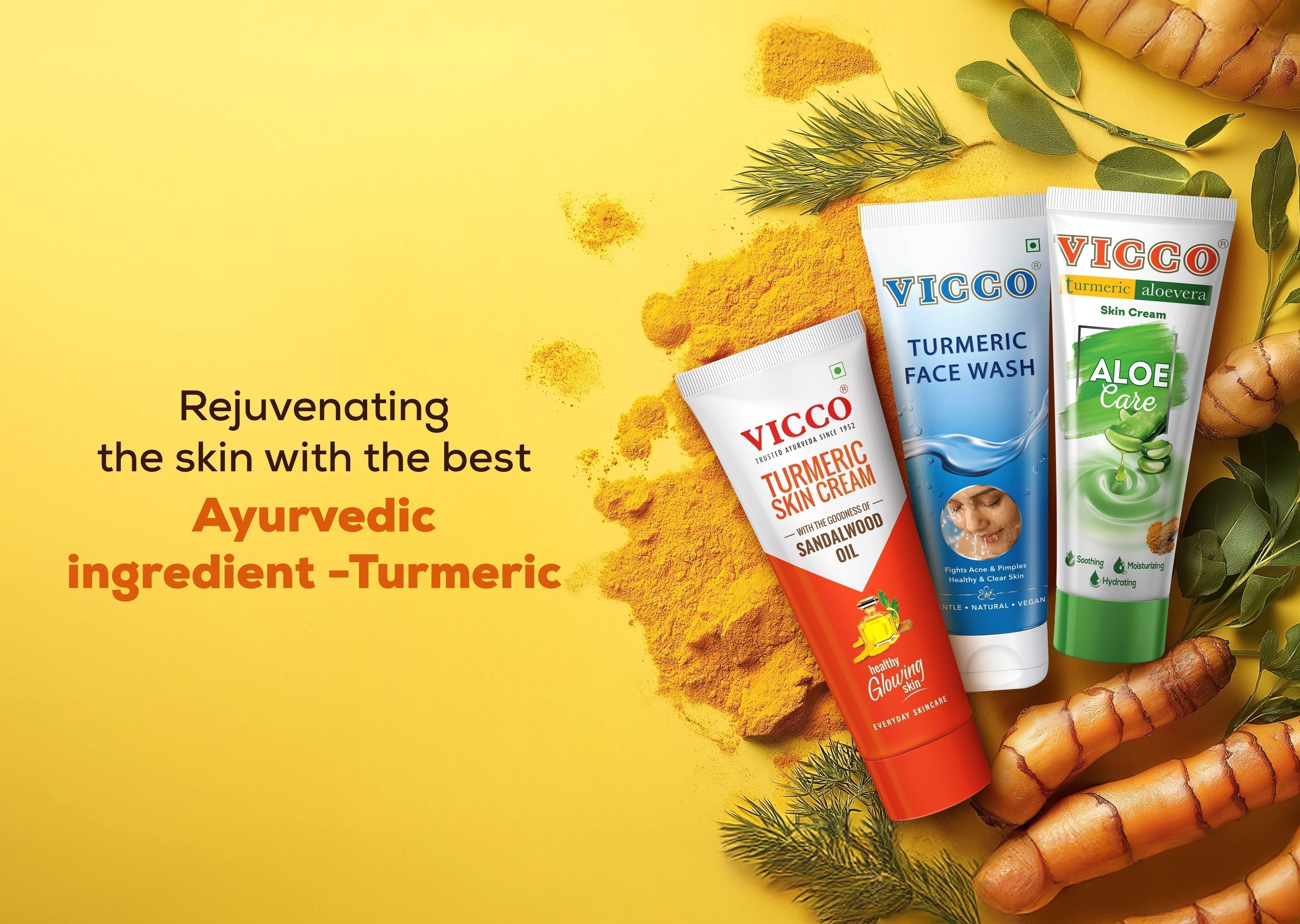 Rejuvenating the skin with the best Ayurvedic ingredient - Turmeric