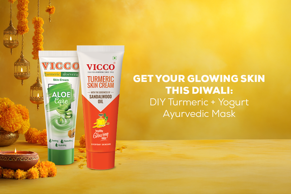 Get Your Glowing Skin This Diwali: DIY Turmeric + Yoghurt Ayurvedic Mask