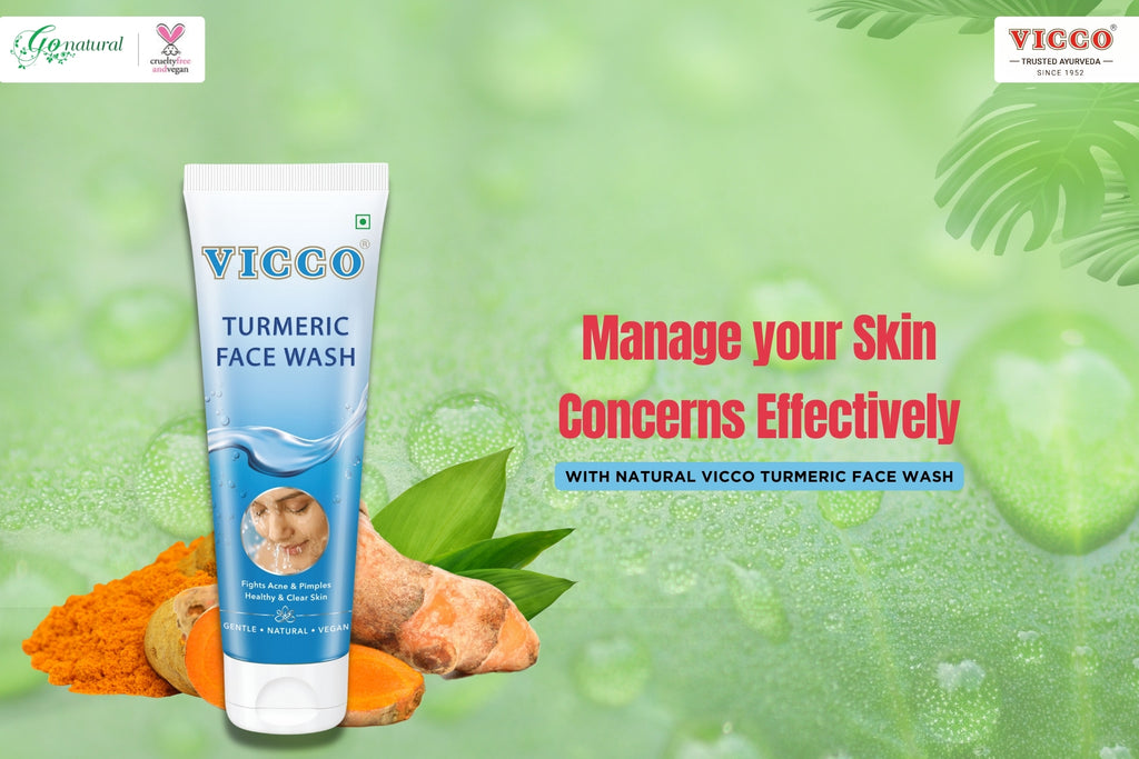 The Power of Turmeric: Clearing Acne with Vicco Turmeric Face Wash