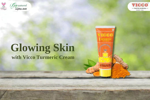 Get Glowing Skin with Vicco Turmeric Cream