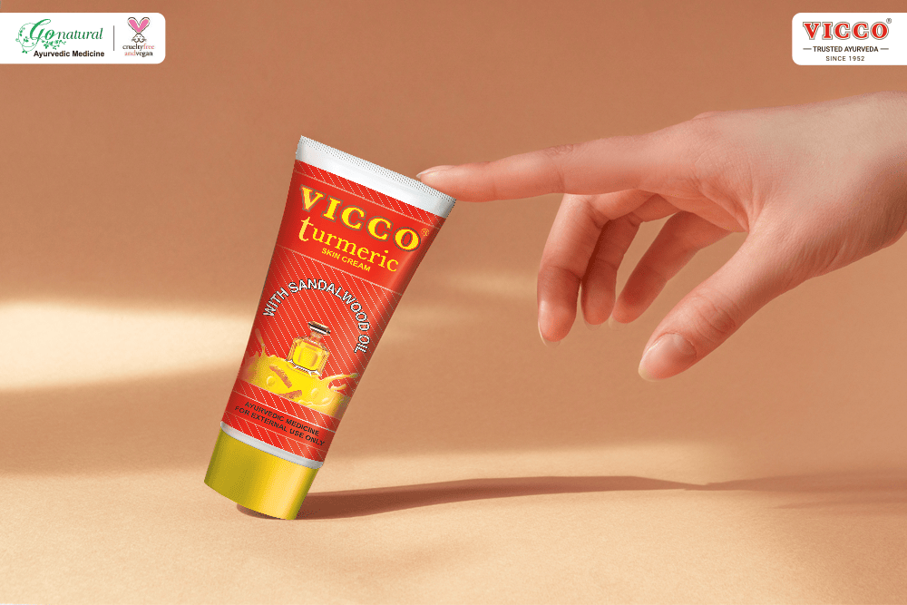 Vicco Turmeric Cream for Pimples is extra charged!