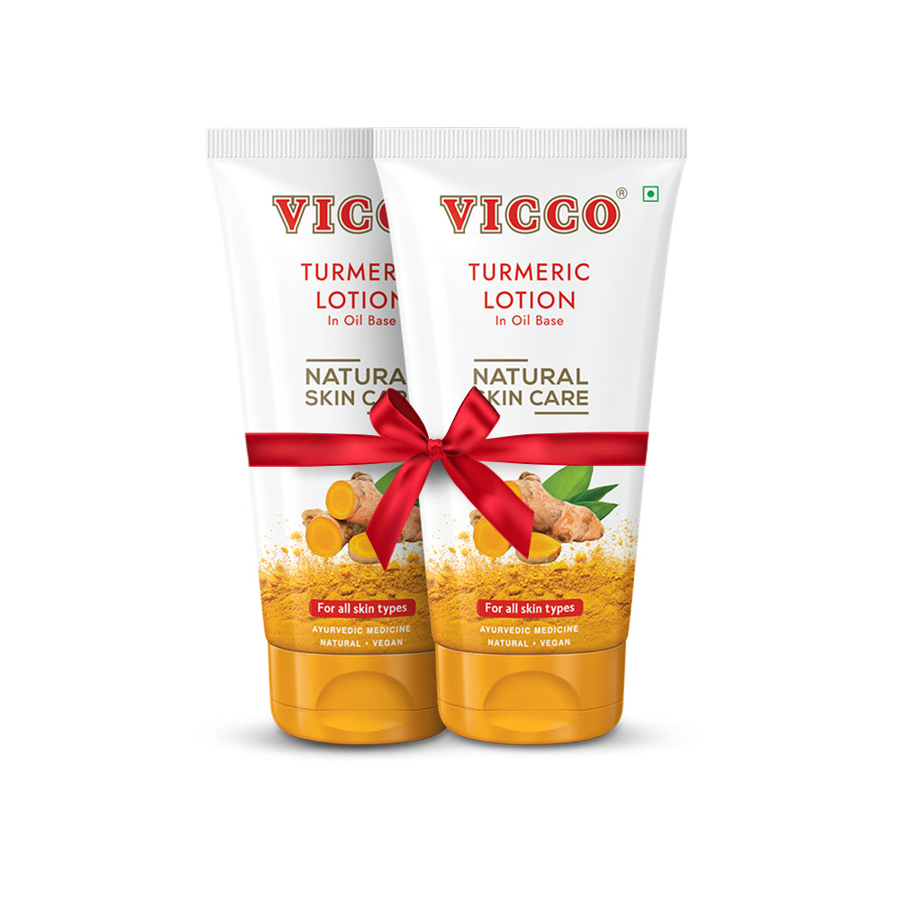 Vicco Turmeric Lotion In Oil Base (200 ml)