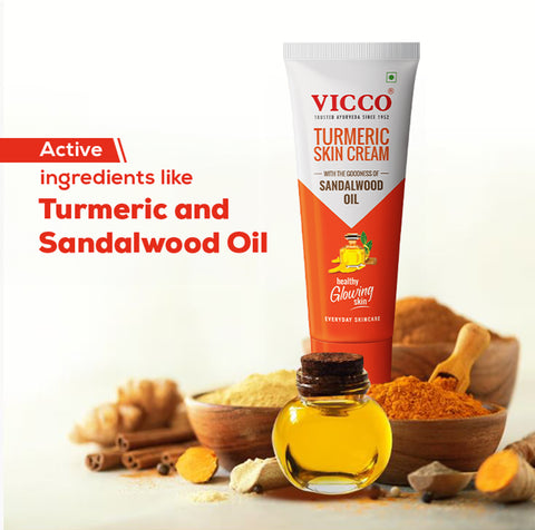 Vicco Turmeric Skin Cream (70gm)