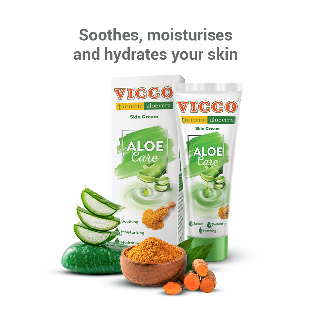 Vicco Turmeric Aloe Vera Skin Cream