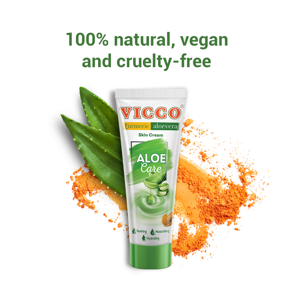 Vicco Turmeric Aloe Vera Skin Cream