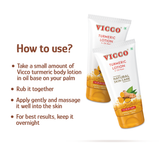 Vicco Turmeric Lotion In Oil Base