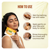 Turmeric Milk Protein Bathing Bar