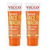 Vicco Turmeric Facewash (Pack of 2)200gm