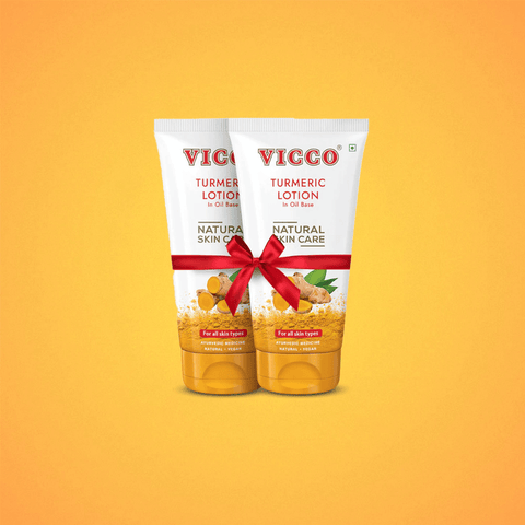 Vicco Turmeric Lotion In Oil Base