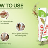 Vicco Vajradanti Paste in Saunf Flavour