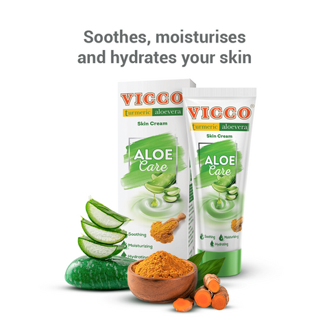 Vicco Turmeric Aloe Vera Skin Cream (30gm)