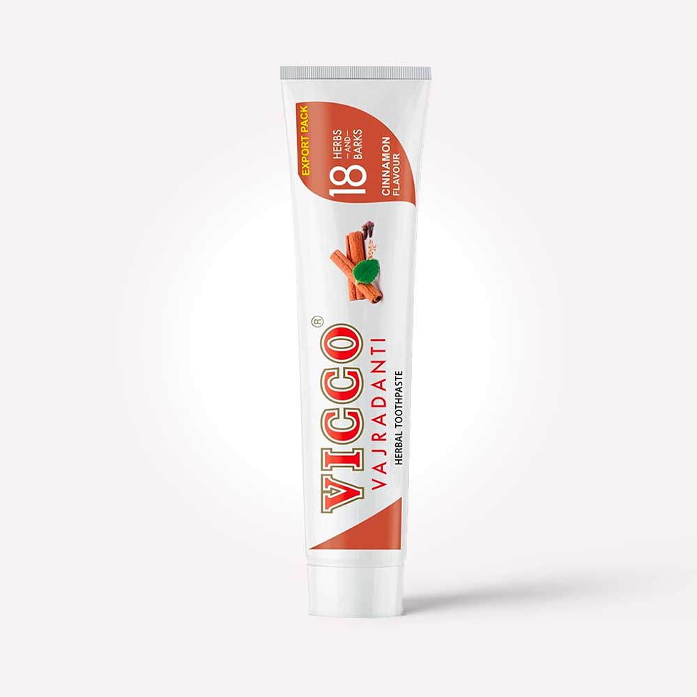 Vicco Vajradanti Paste in Dalchini Flavour - Italy