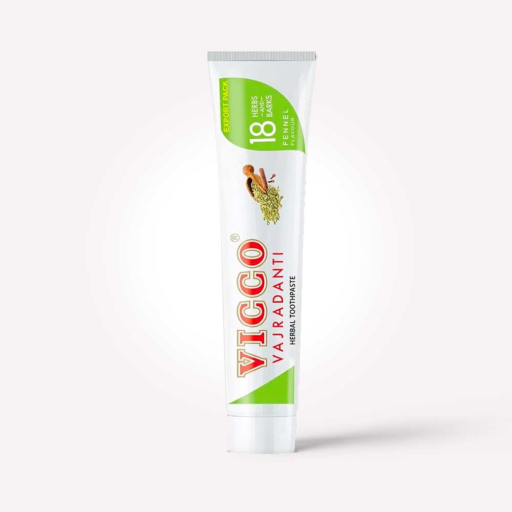 Vicco Vajradanti Paste in Saunf Flavour - USA