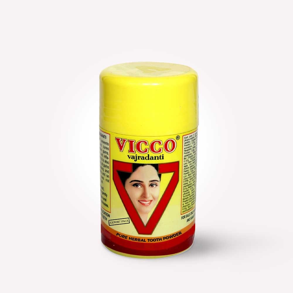 Vicco Vajradanti Herbal Toothpowder - France